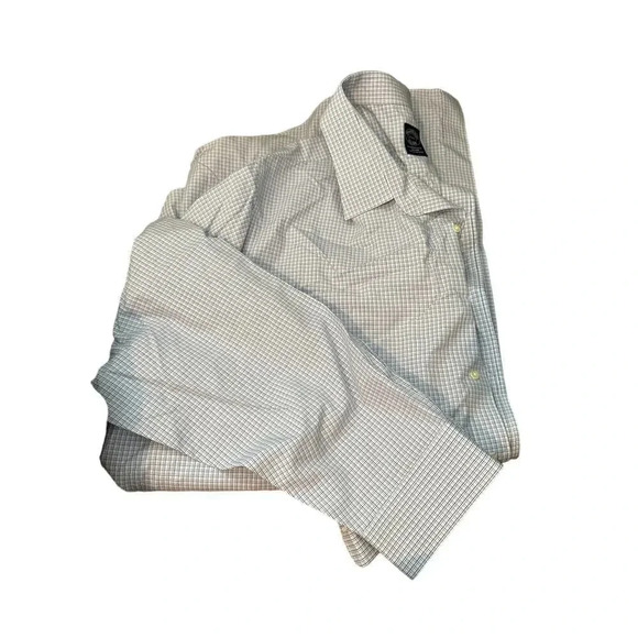 Brooks Brothers Long Sleeve Casual Button-Down Shirt Size 20 - Picture 4 of 5